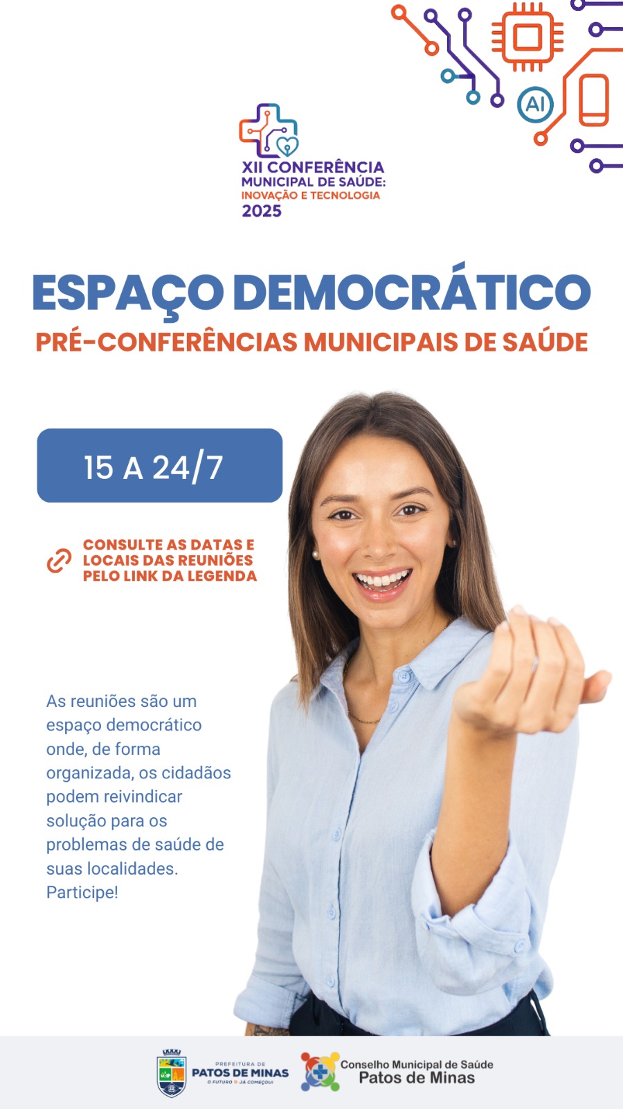  XII Conferência Municipal de Saúde de Patos de Minas